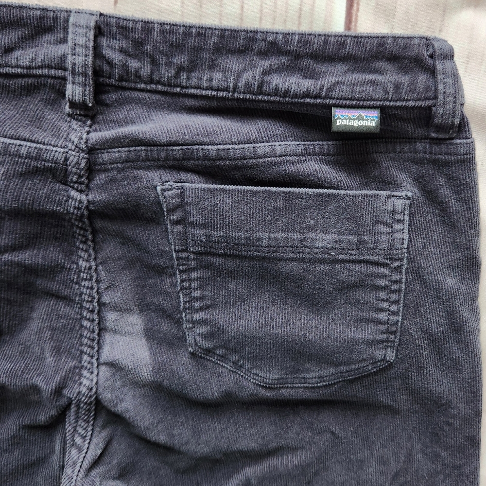 Patagonia Corduroy Organic Cotton Straight Leg Pants Forge Gray, Women's Size 29 - Picture 8 of 12